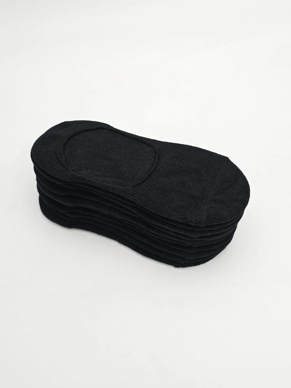 10 Pairs Women’s Black No-Show Liner Socks Size 8–10